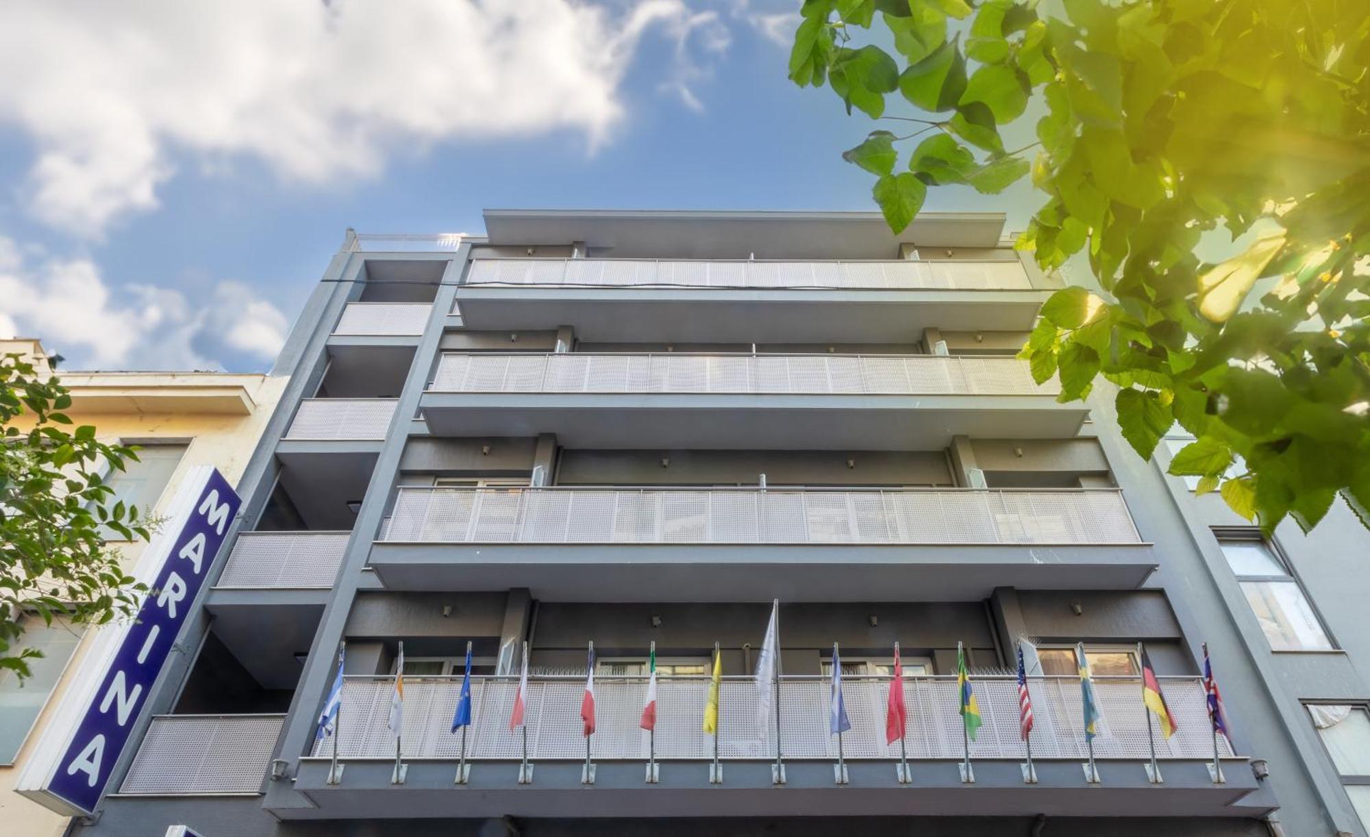 Hotel Marina Athena Bagian luar foto