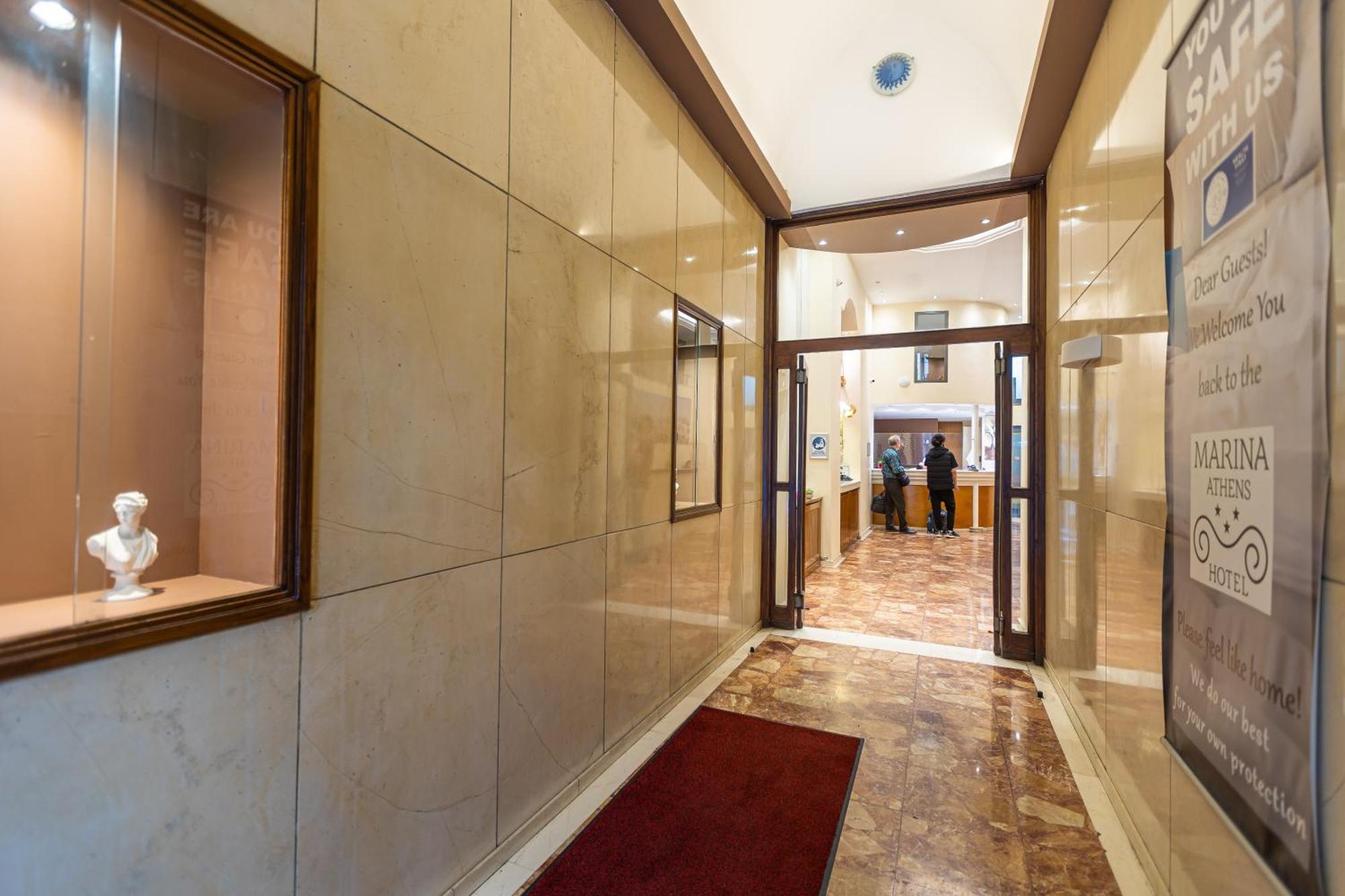 Hotel Marina Athena Bagian luar foto